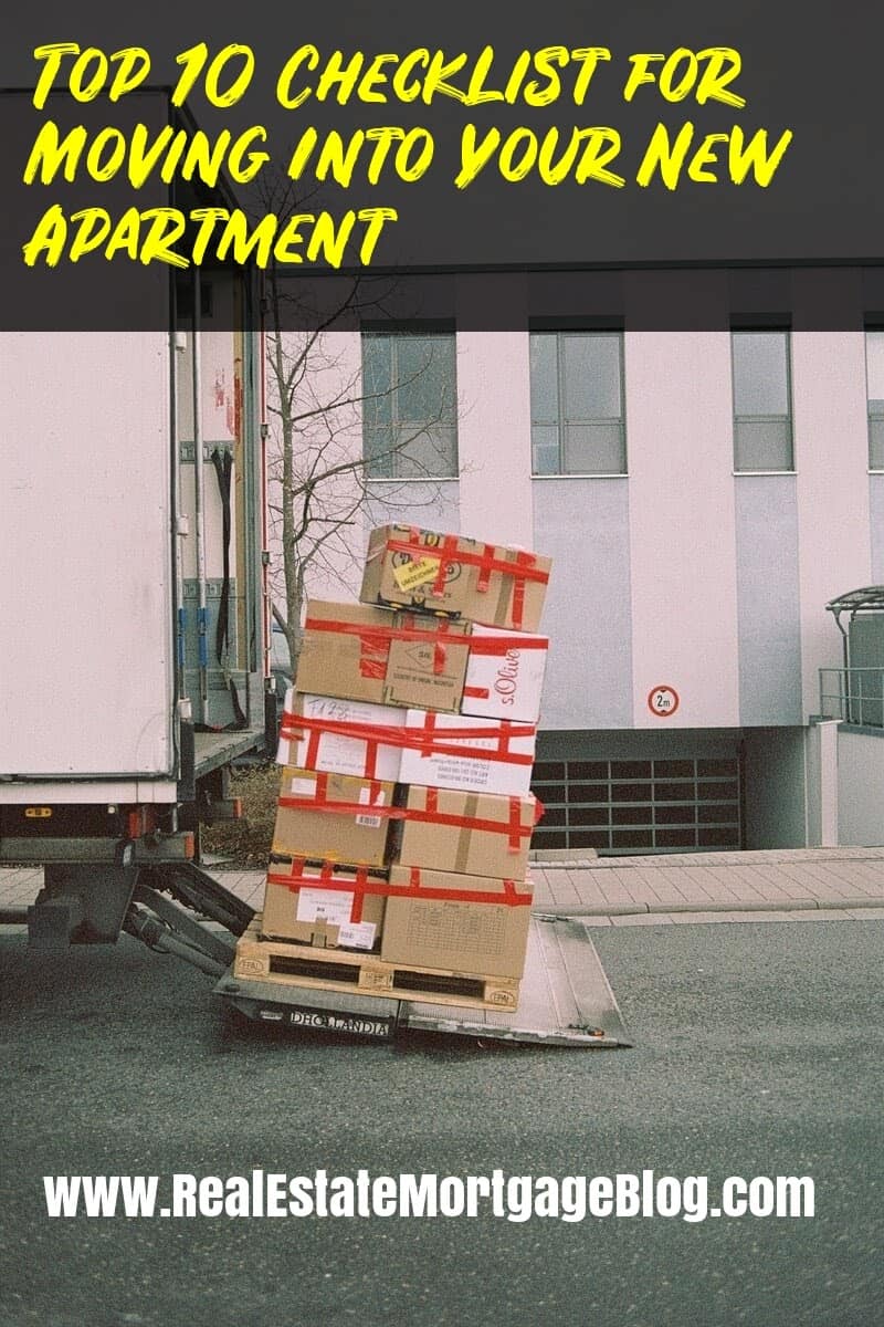 Top 10 Checklist for Moving Into Your New Apartment